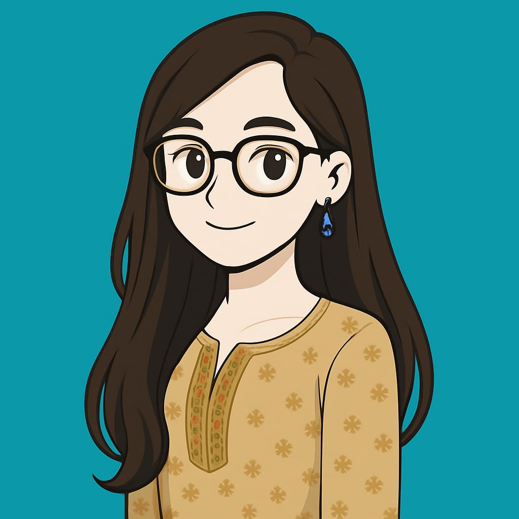Professional headshot of a young female software developer with a friendly smile